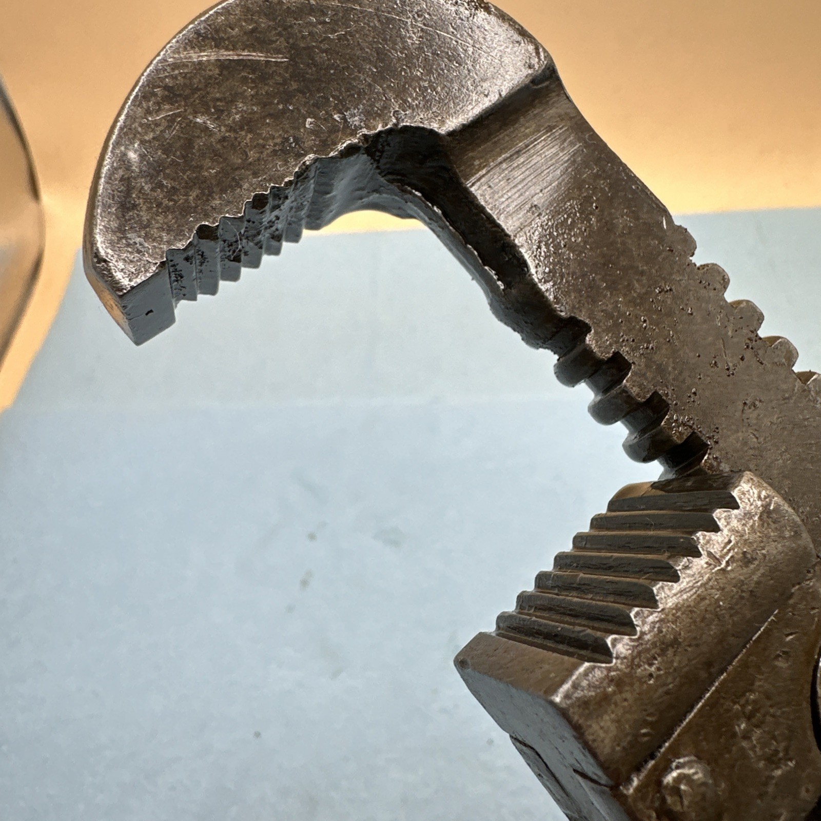 Vintage Trimo 10" Pipe Wrench, Trimont Mfg Co, Roxbury Mass USA