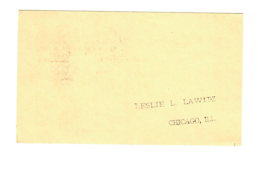 1953 Asquam Lake RPO Marine RMS Postal Card NH Lake Steamer Lawitz Chicago C089
