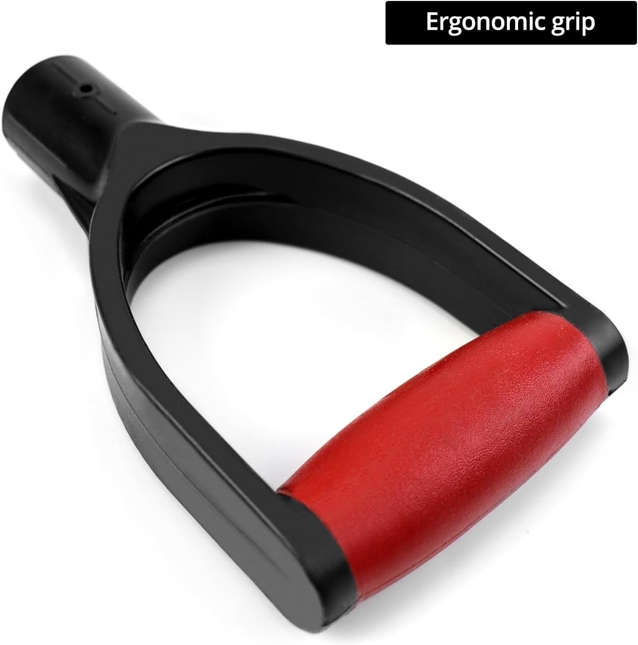 2 Pack 1-1/4” D-Grip Shovel Handles Polypropylene Replacement for Rakes & Spades