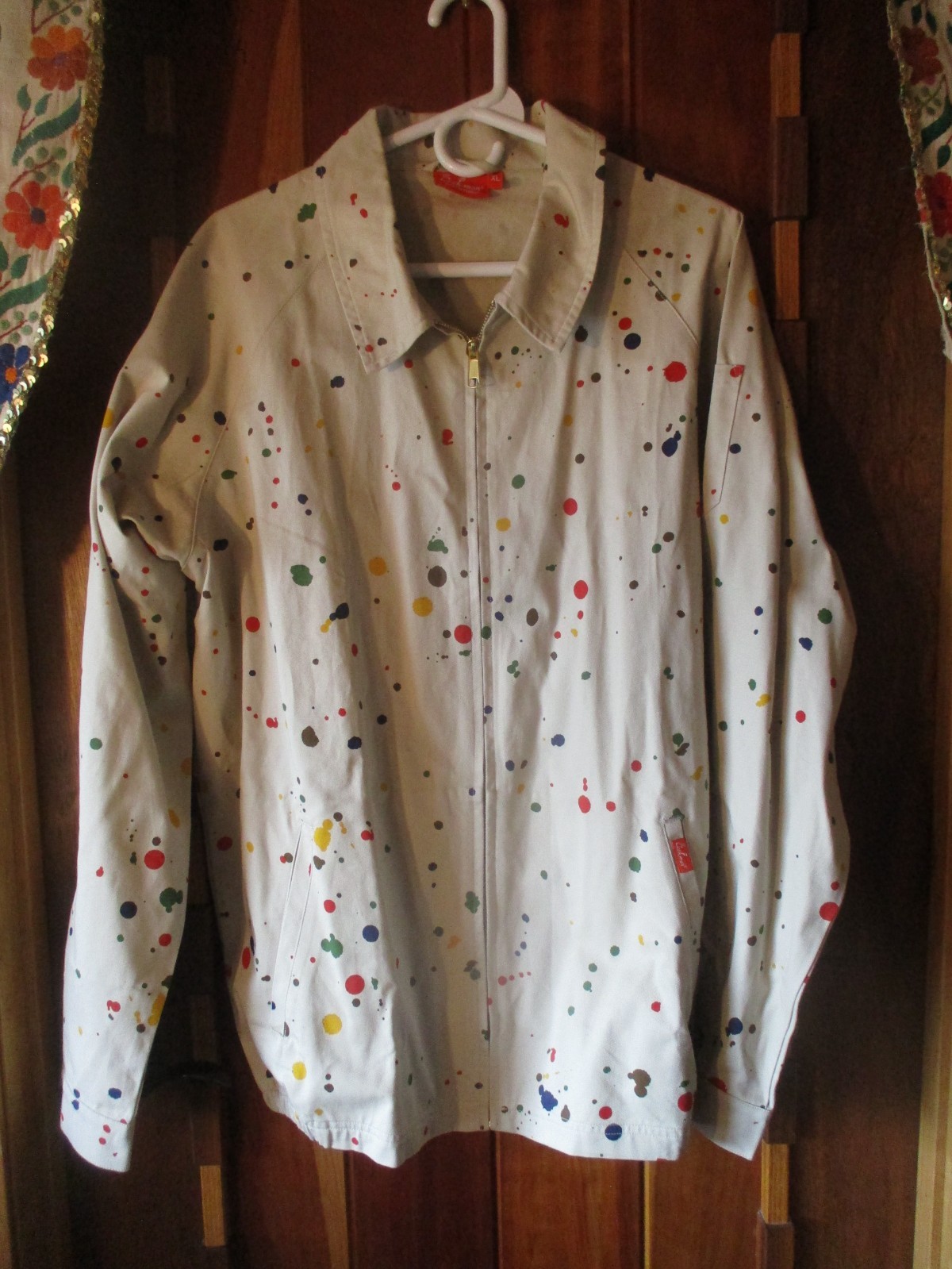 COOKMAN SAUCE PAINT SPLATTER  UNIFORM PANTS  & JACKET XL