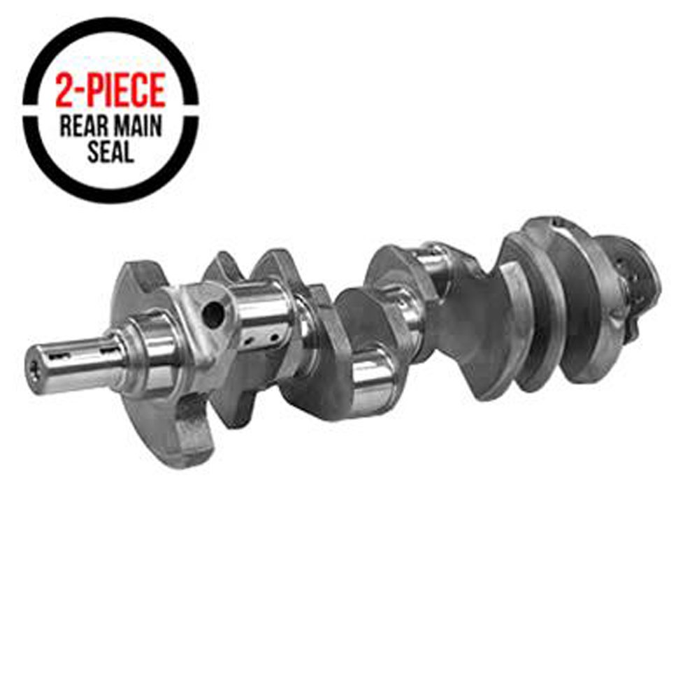 Scat Crankshaft 940020; Series 9000 Cast 3.5 Stroke 6 in. Rods for SBC 377