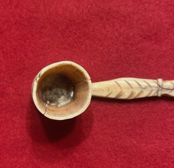 ORIGINAL RARE ANDERSONVILLE PRISON CIVIL WAR CARVED SMOKING PIPE PETERSON MUSEUM
