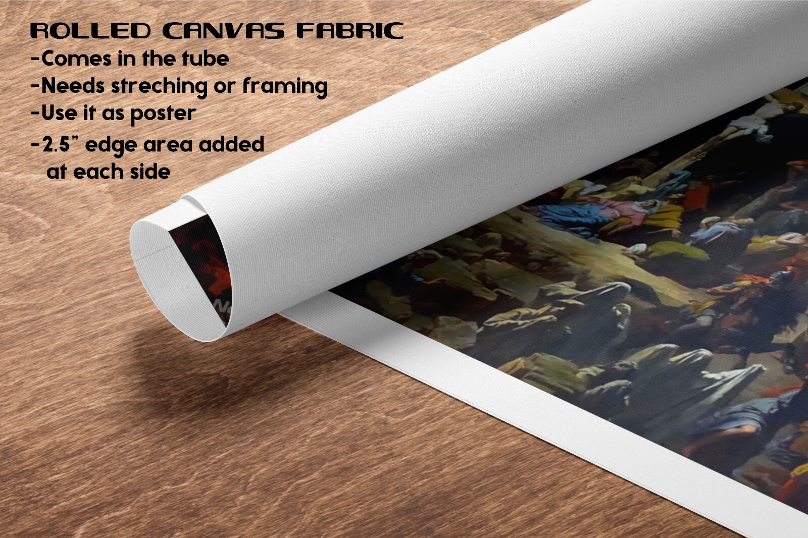 The Last Sigh of Christ Religious Church Canvas Art Print Home Poster