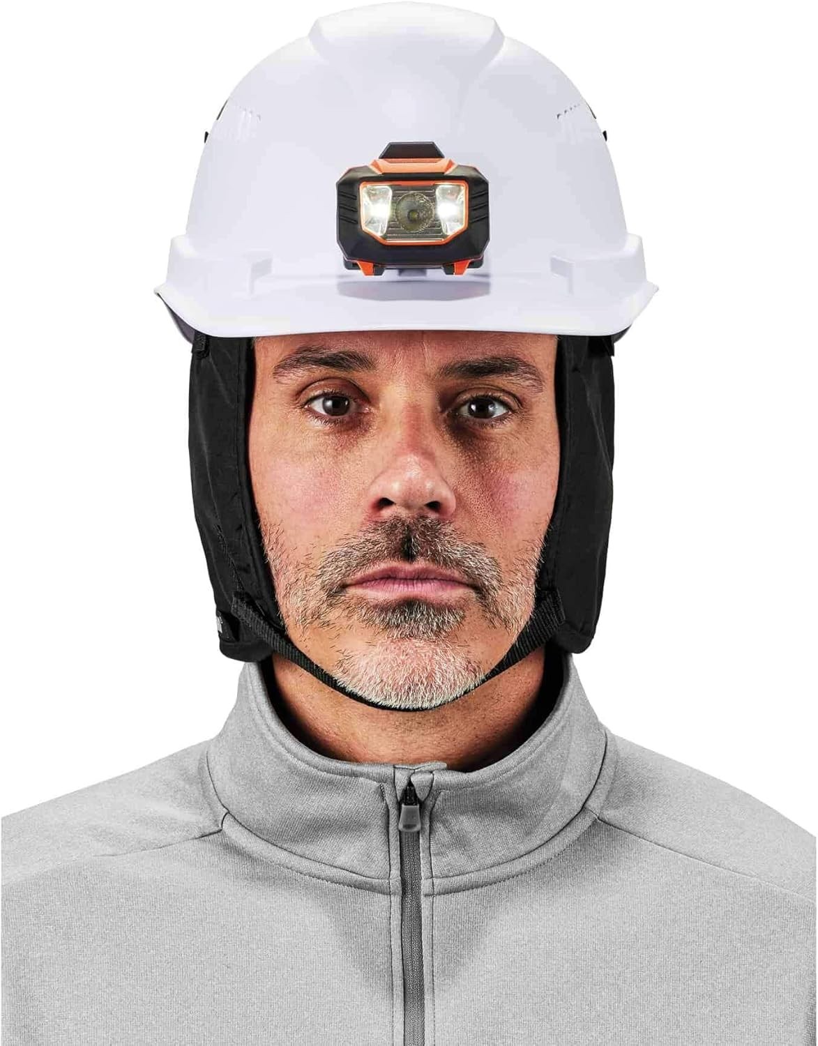 Ergodyne - 16840 Winter Hard Hat Liner, Thermal Fleece One Size, Black