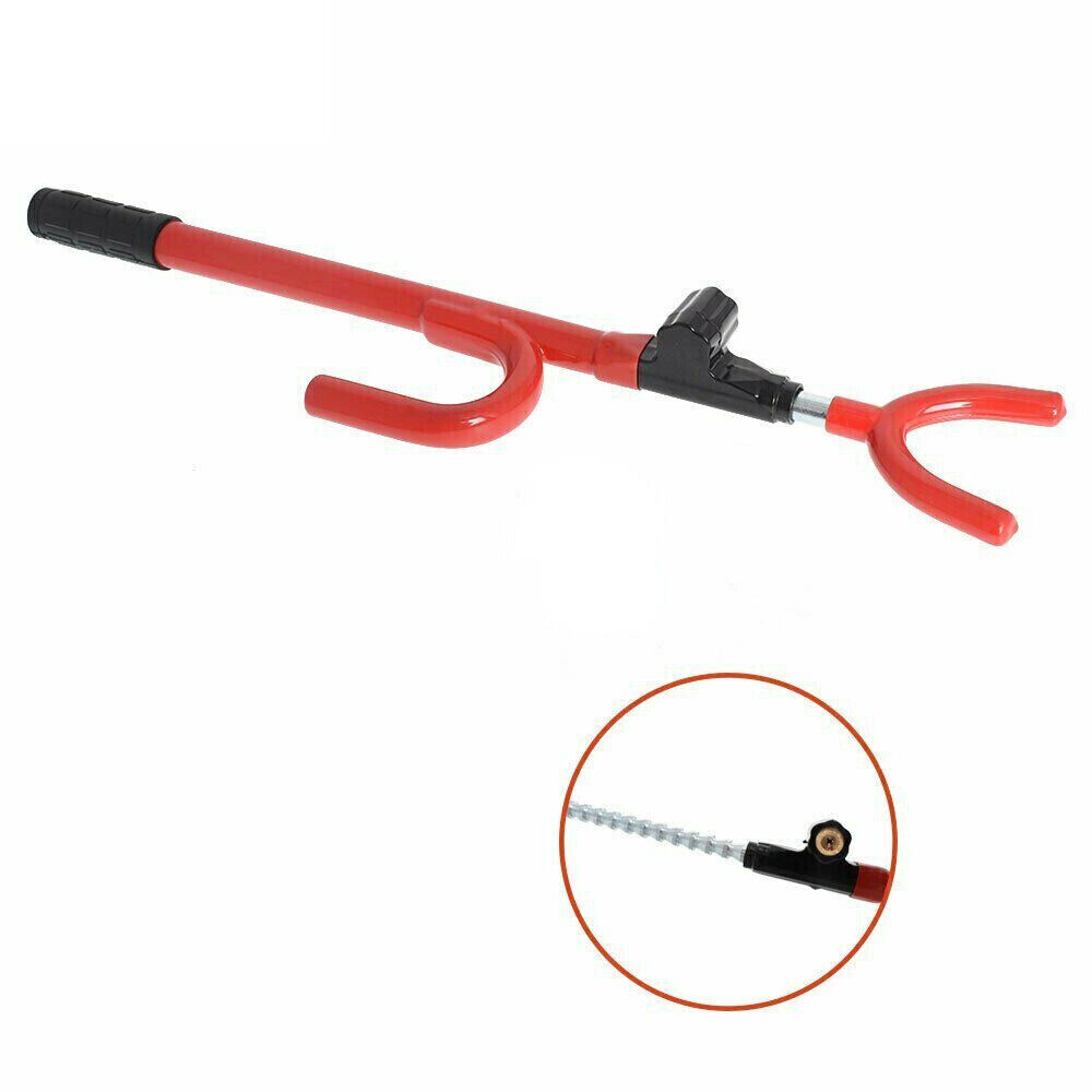 Steering Wheel Lock The Club Twin Hooks Anti Theft Universal Car Van Truck SUV