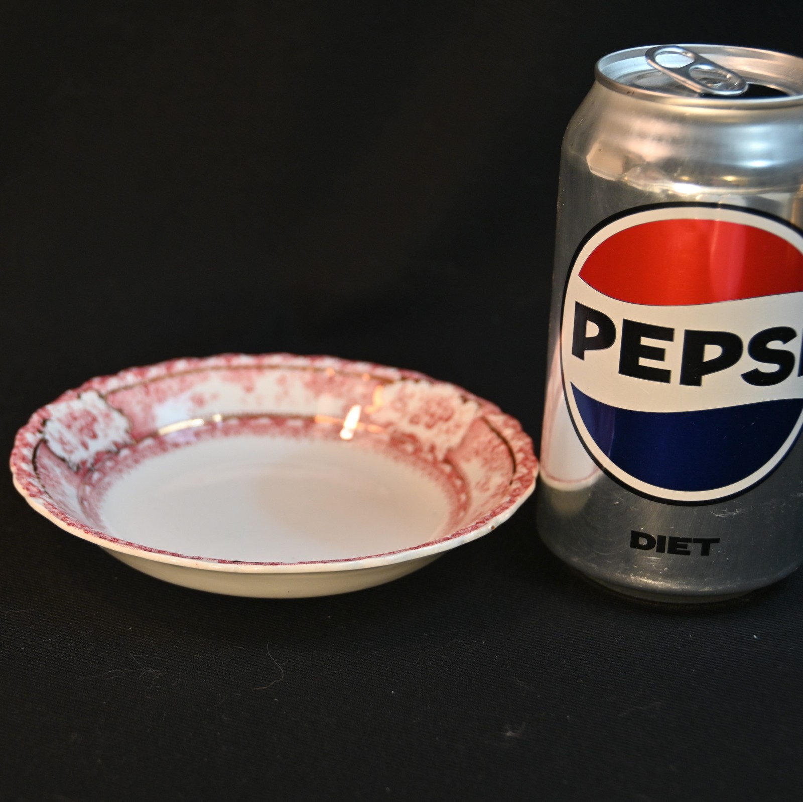 Wedgwood 5 Fruit Dessert Bowls Coupe Phoebe Pink wGold Accents England 1900-1906