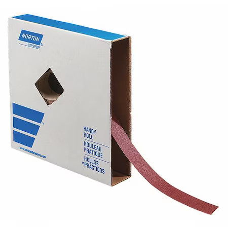 Norton Abrasives 66261136194 Abrasive Roll, 150 Ft. L, Fine, 100 Grit