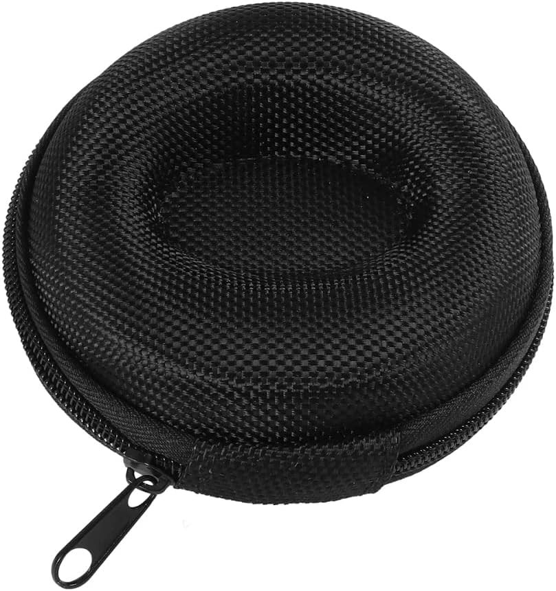 Pack of 2 Zipper Travel Watch Cases Single Watch Storage Boxes for Wristwatches