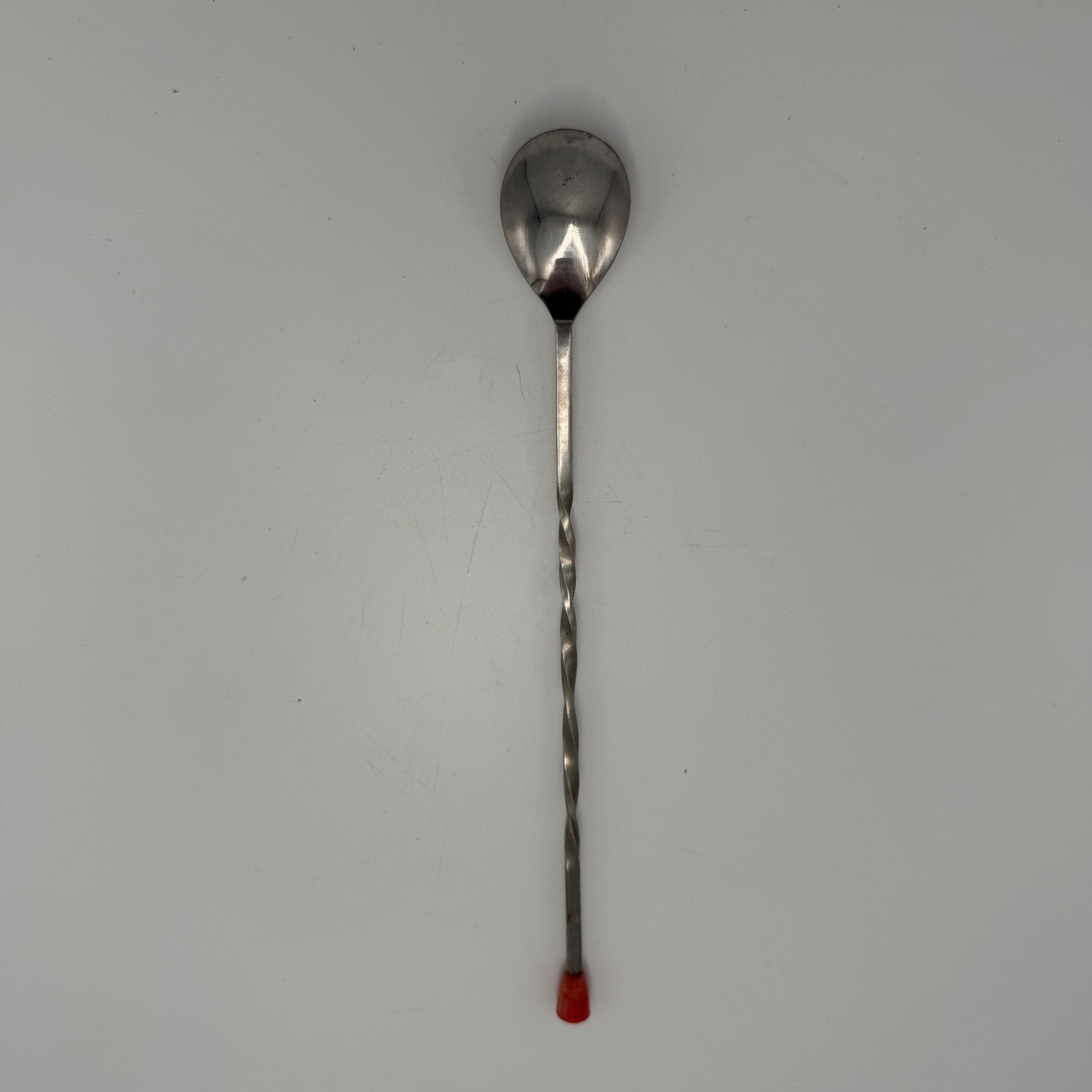 Vintage Bloomfield 3009 Bar Spoon Stainless Steel Japan Twisted Handle 11 Inch