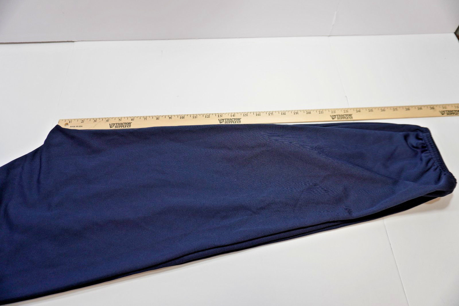 Alleson Adult Men's L Navy Softball/Baseball Pants Elastic Waist 5 Belt loop