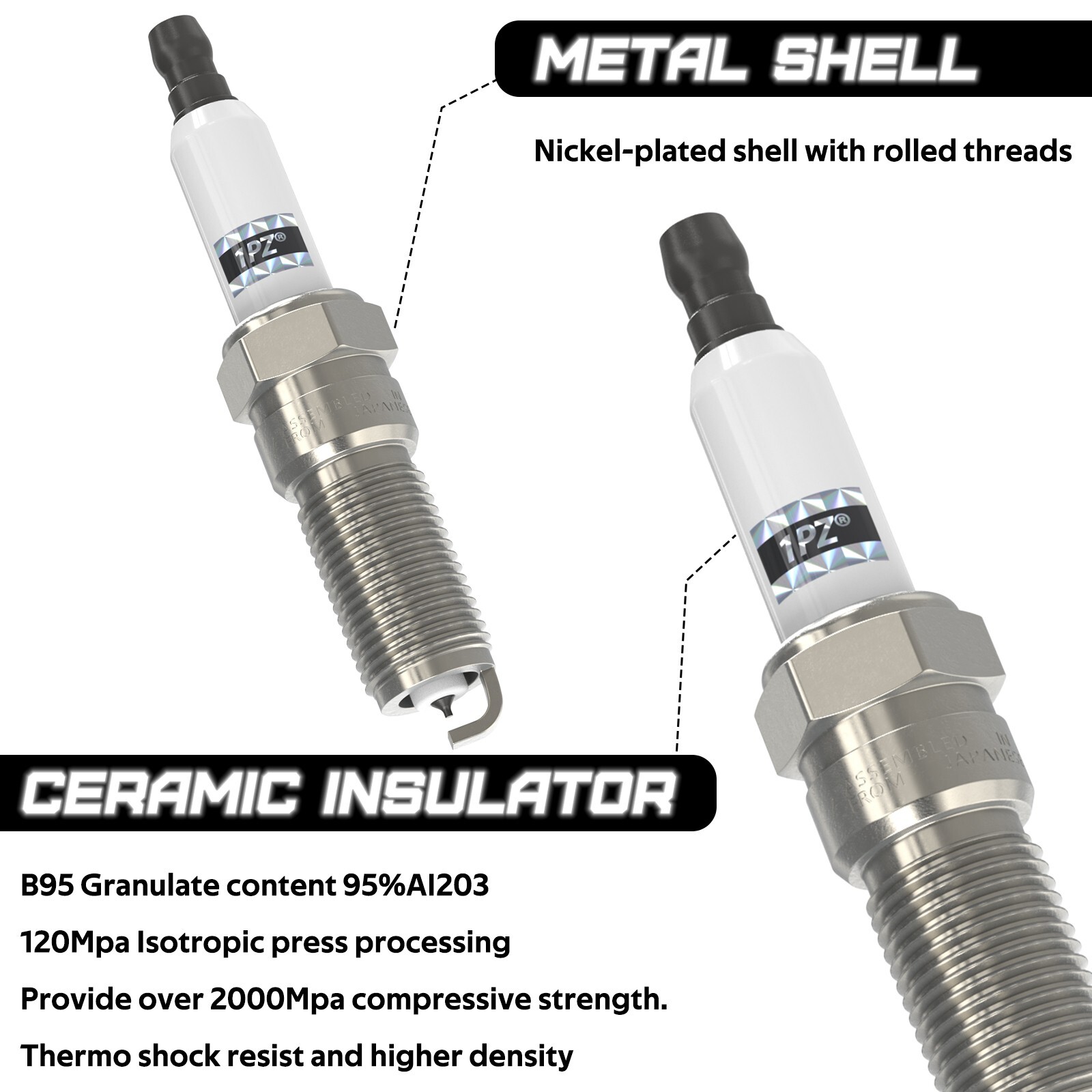 6x Ignition Coil & ACDelco Iridium Spark Plug For Cadillac GMC Chevy Buick UF569