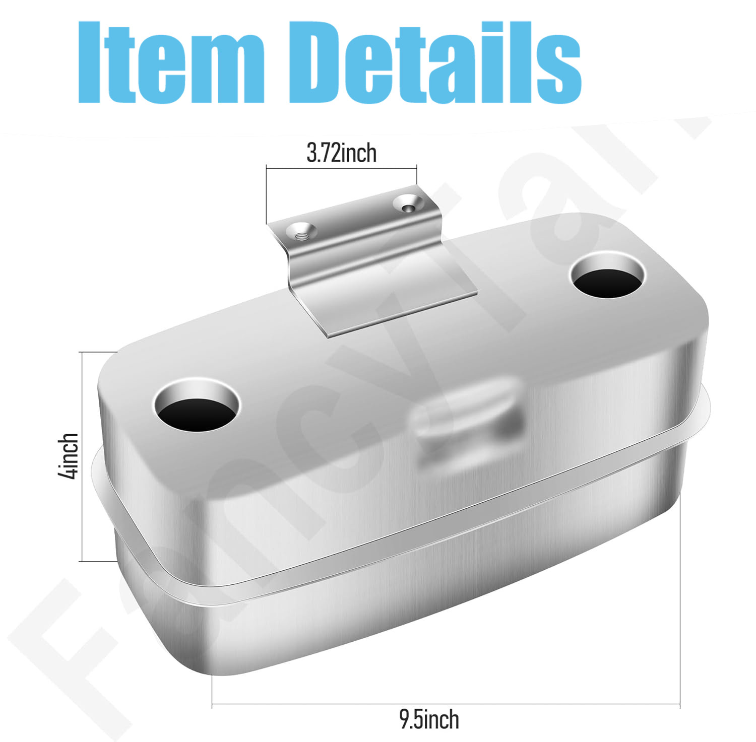 149723 532149723 TWIN ENGINE MUFFLER FOR HUSQVARNA POULAN CRAFTSMAN LAWN MOWER W