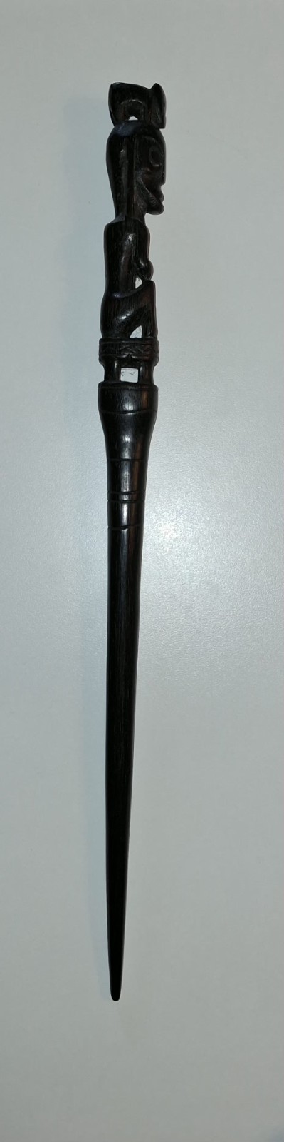 Rare Vintage Pig Trap Measuring Stick from Borneo.