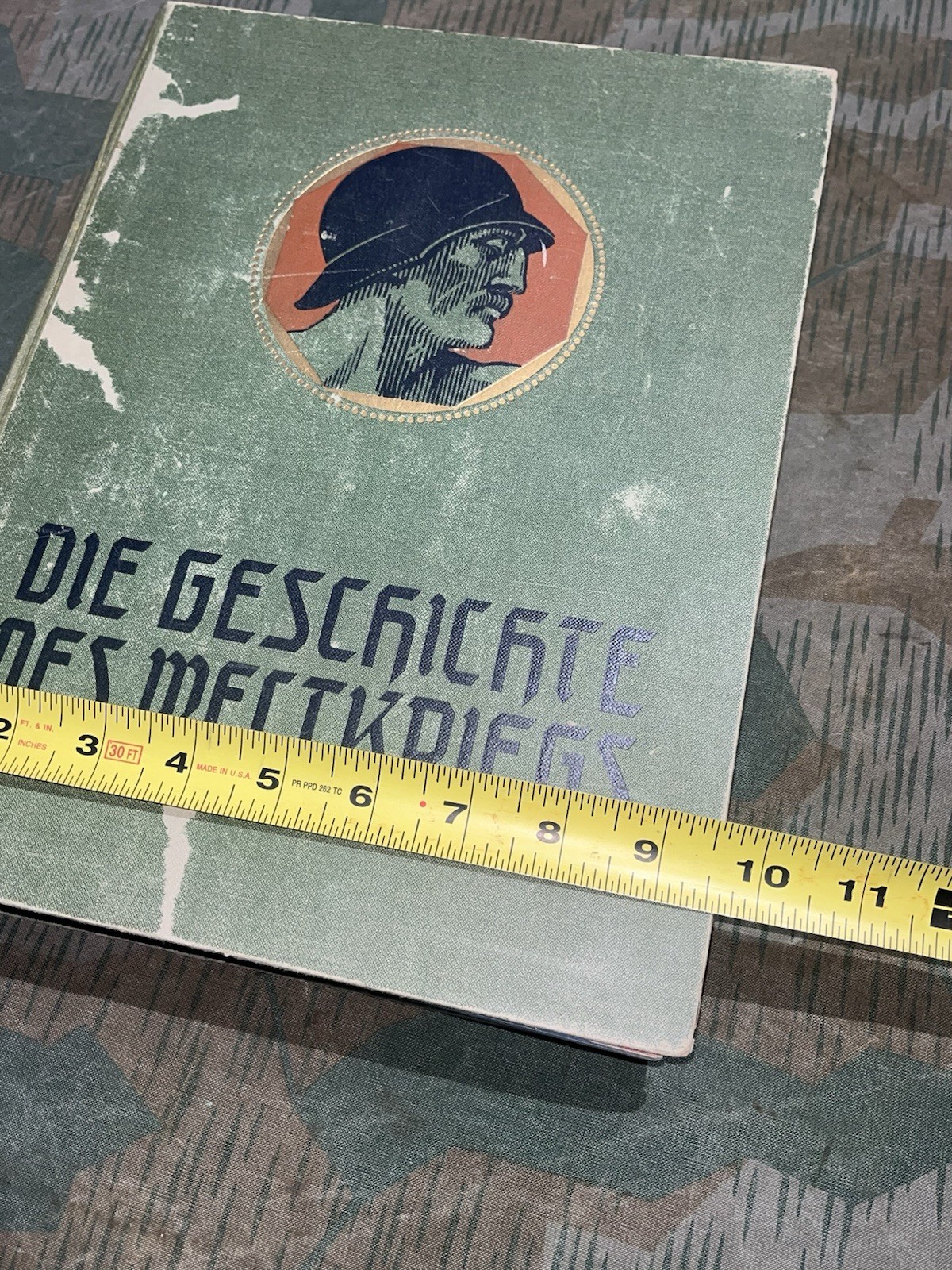 WW2 German Era Original Die Geschichte Des Weltkriegs Book #2 on German Military