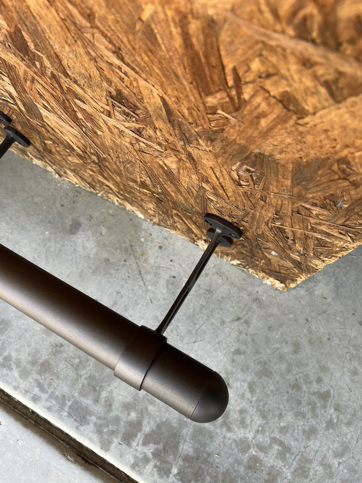 Complete Bar Rail Kit -Foot Rest- 2ft Thru 8ft- Oil Rubbed Bronze