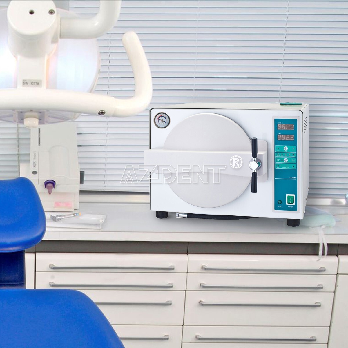 18L Dental Autoclave Steam Sterilizer Medical Sterilization with Drying Function