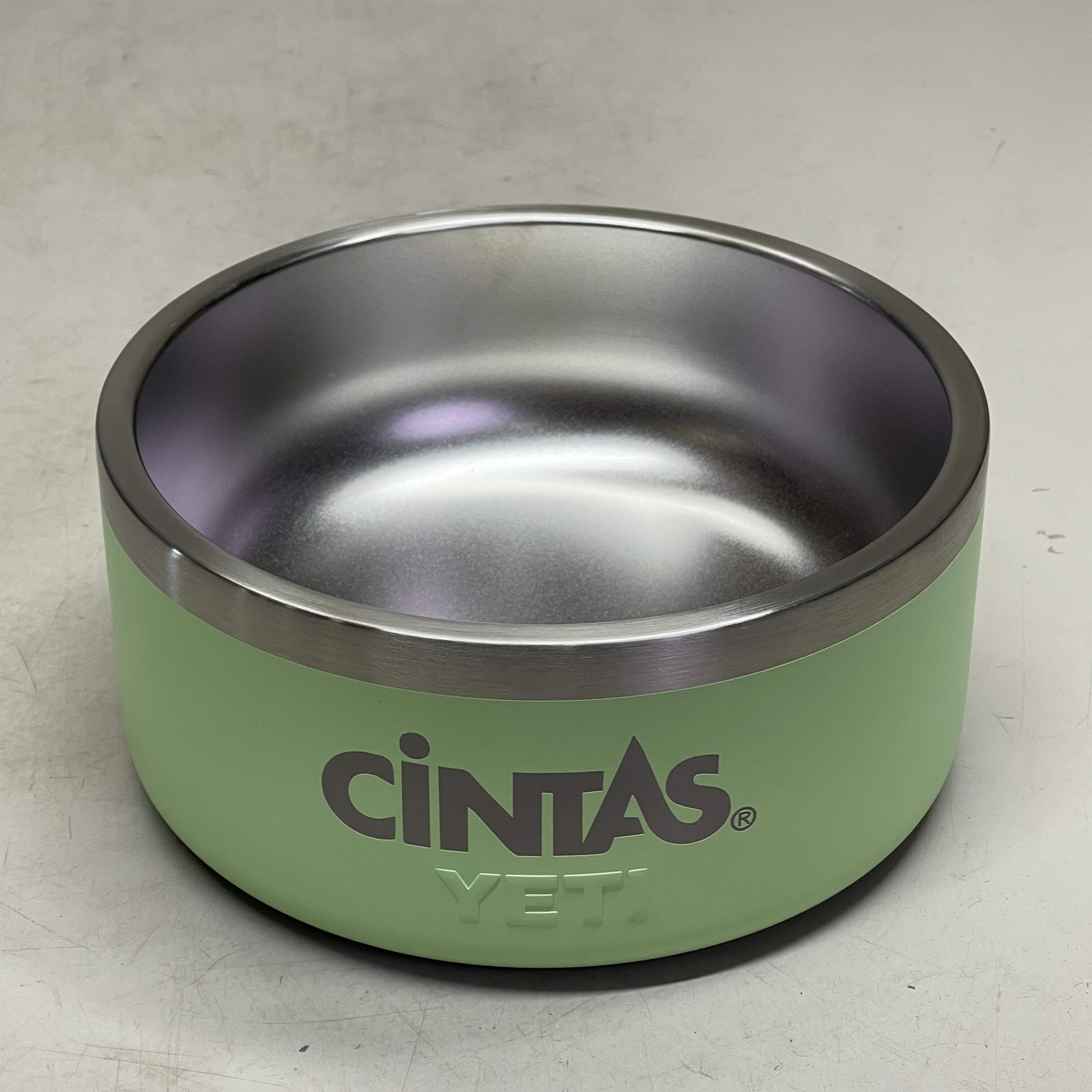 YETI Boomer Dog Bowl *HAS "CINTAS" Branding* 4 Cup (32 oz) Key Lime 4550