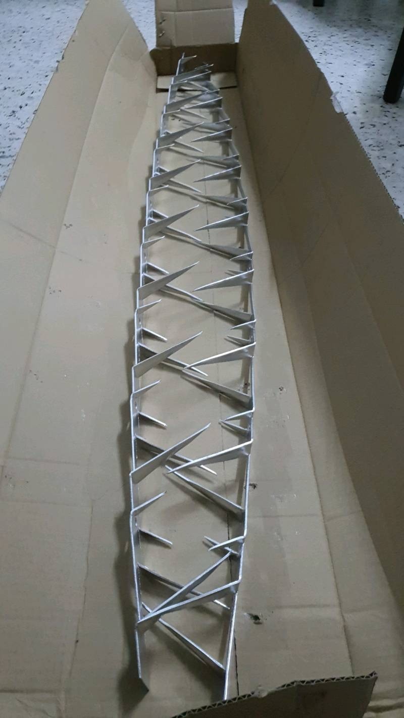 5 PCS Stainless Steel Security Wall Anti Climb Fencing Spikes [Express Shipping]