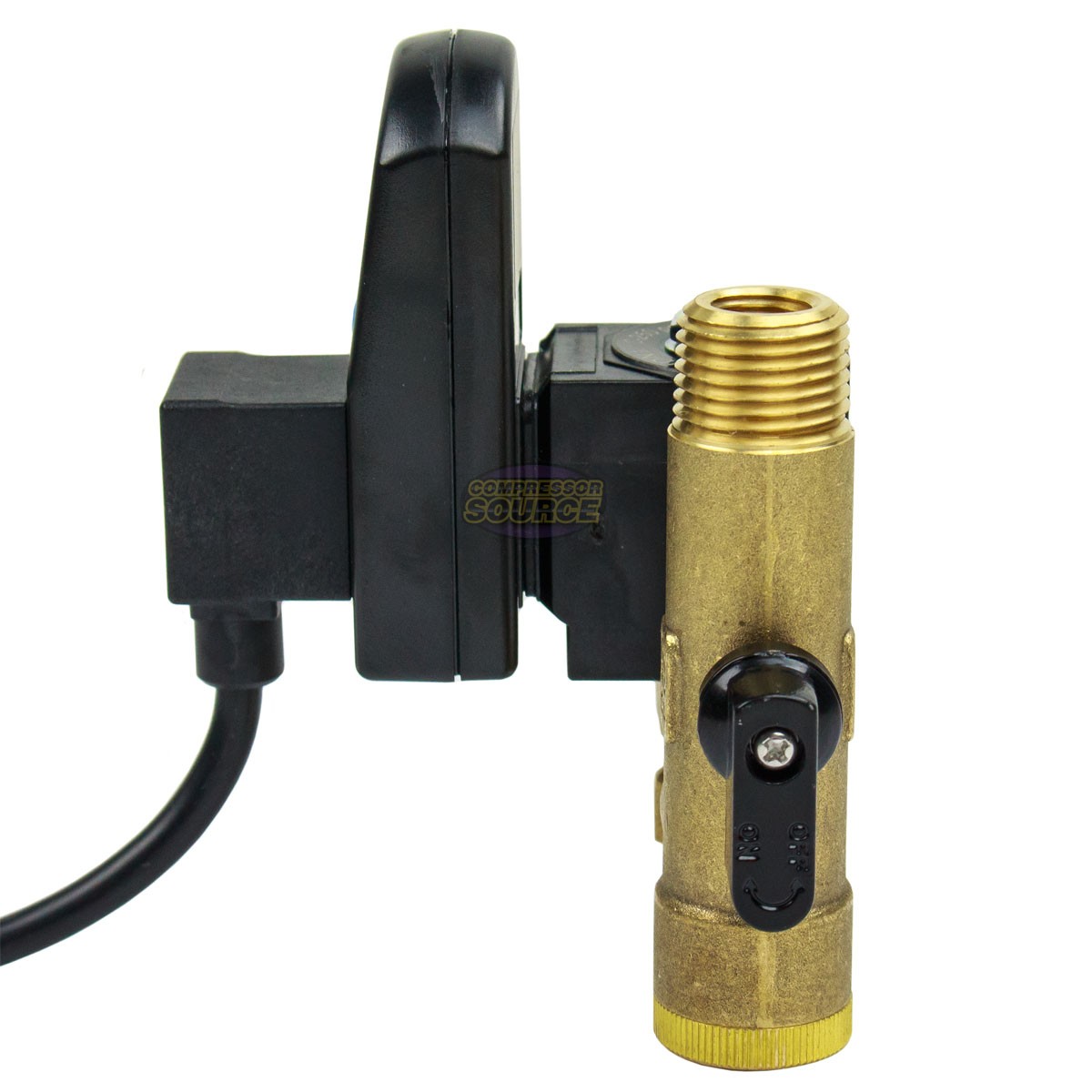Digital Automatic Electronic Air Compressor Tank Drain Valve Moisture Timer 110v