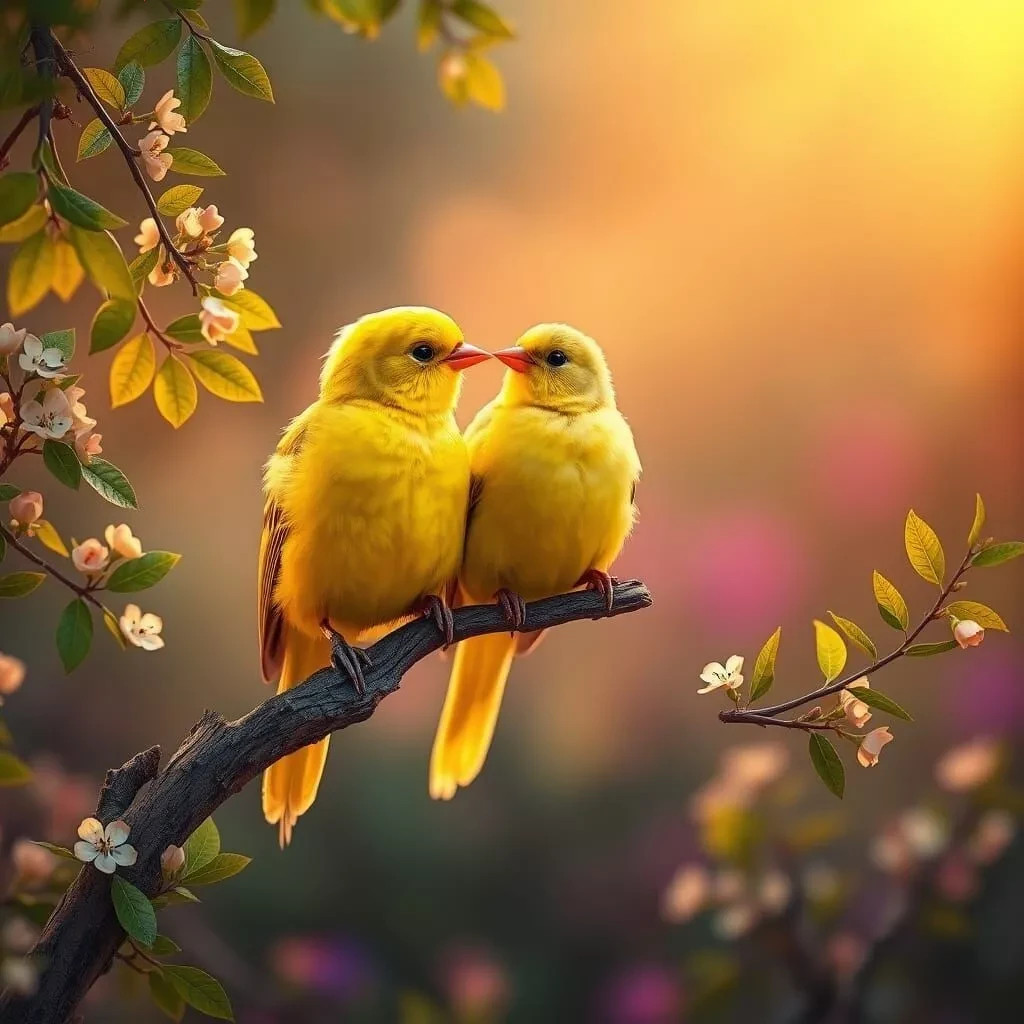 Digital Image Picture Photo PIC Wallpaper Background Canary Bird