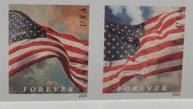 100 Self-Adhesive 4 Flags Designs Stamps DISCOUNT PRICE Free Shipping