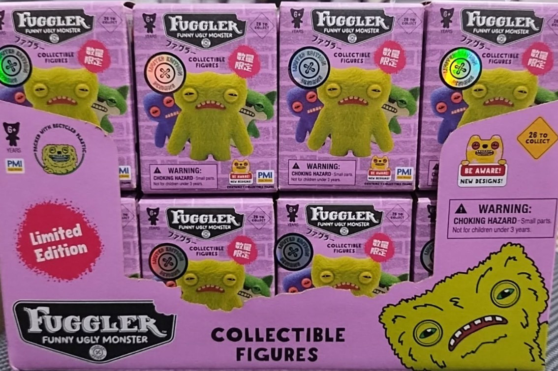 Fuggler Limited Edition Collectible Figures Full Case 24x New