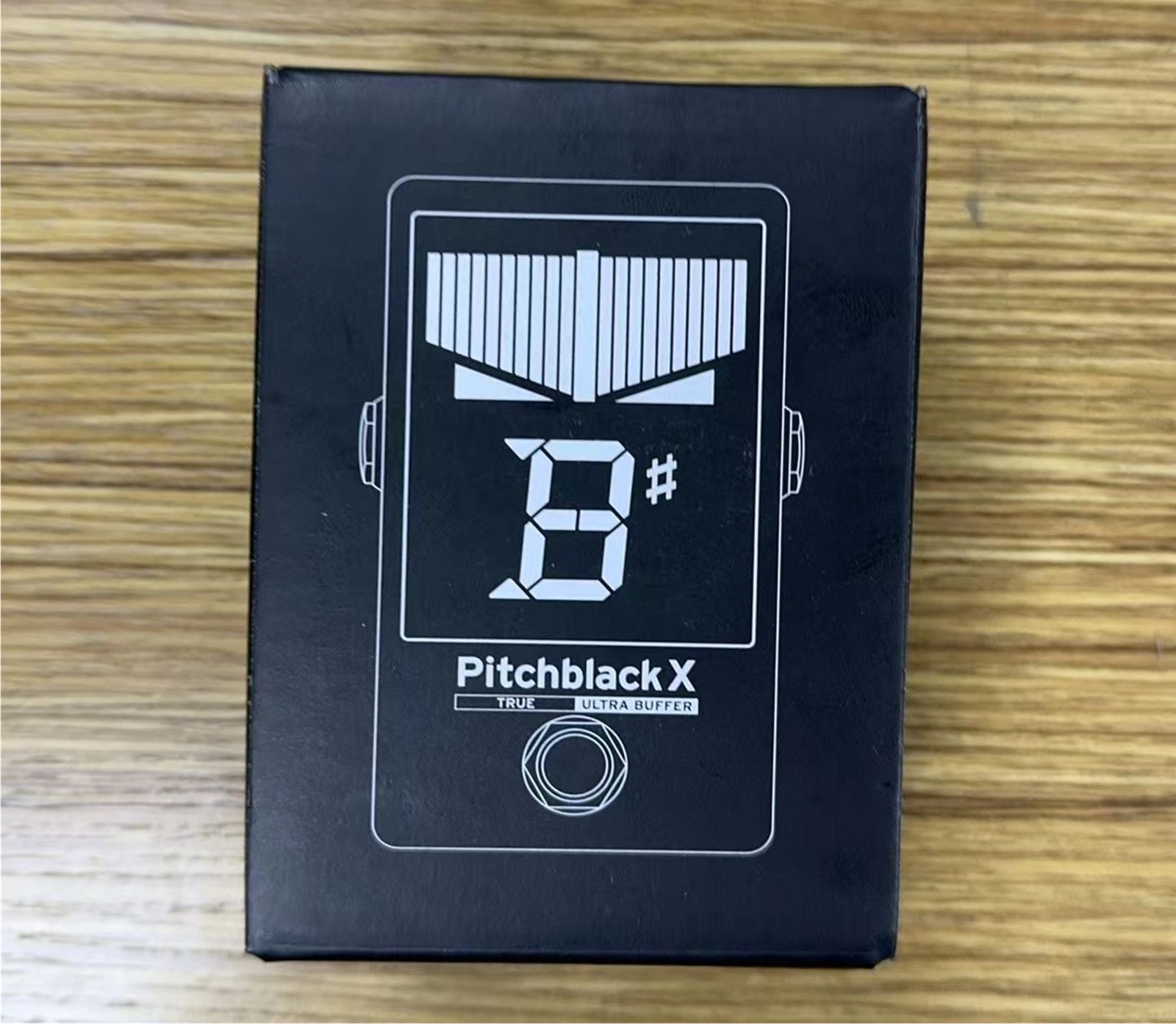 Korg Pitchblack X, 1/4" Jack Guitar Pedal Tuner (PBX)