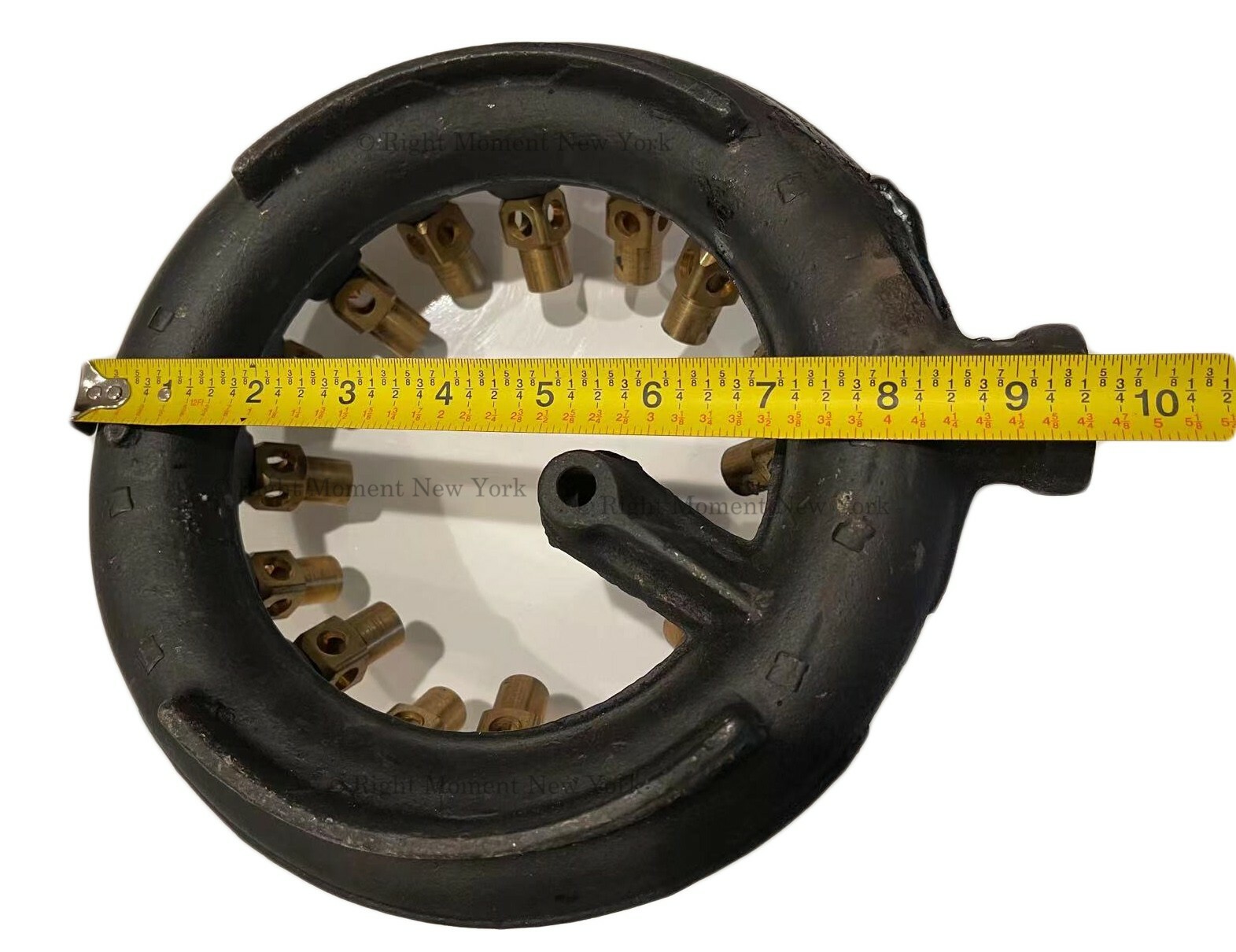 16 Tips Jet Volcano Burner with Central Pilot & Lid - Wok Range Parts 128,000BTU