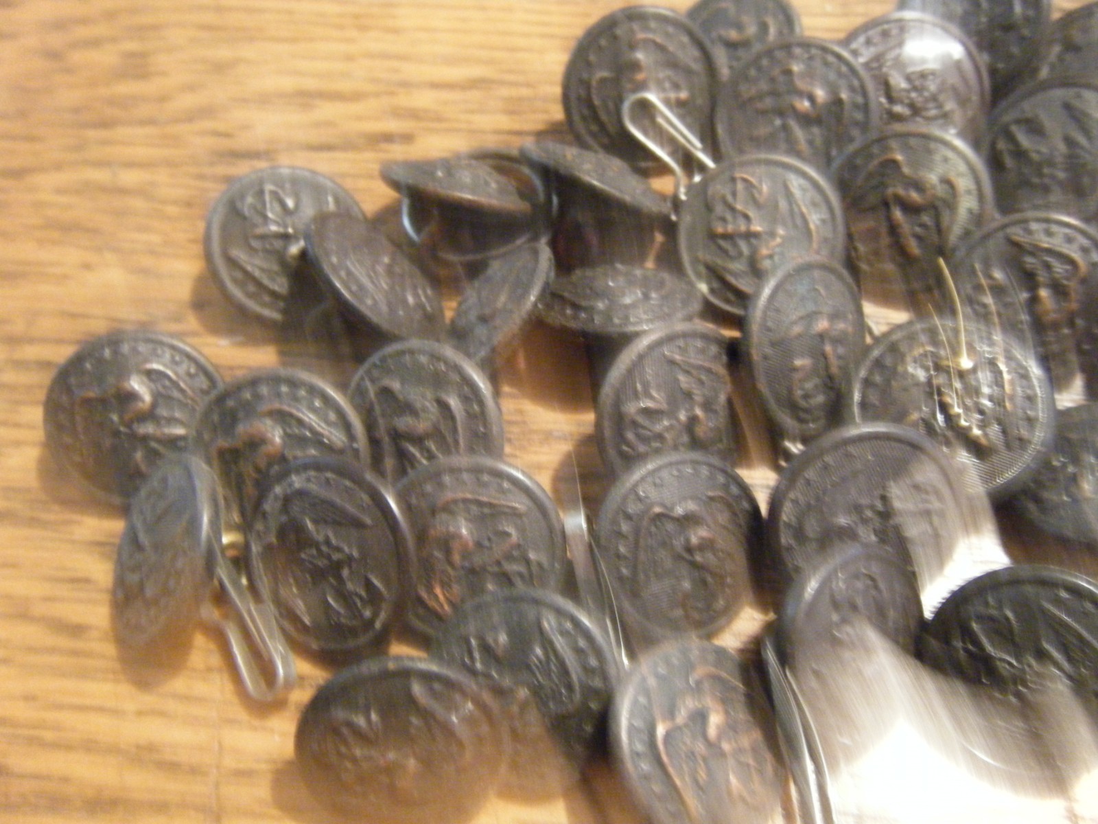 Marine Corps Buttons Lot Uniform Small buttons