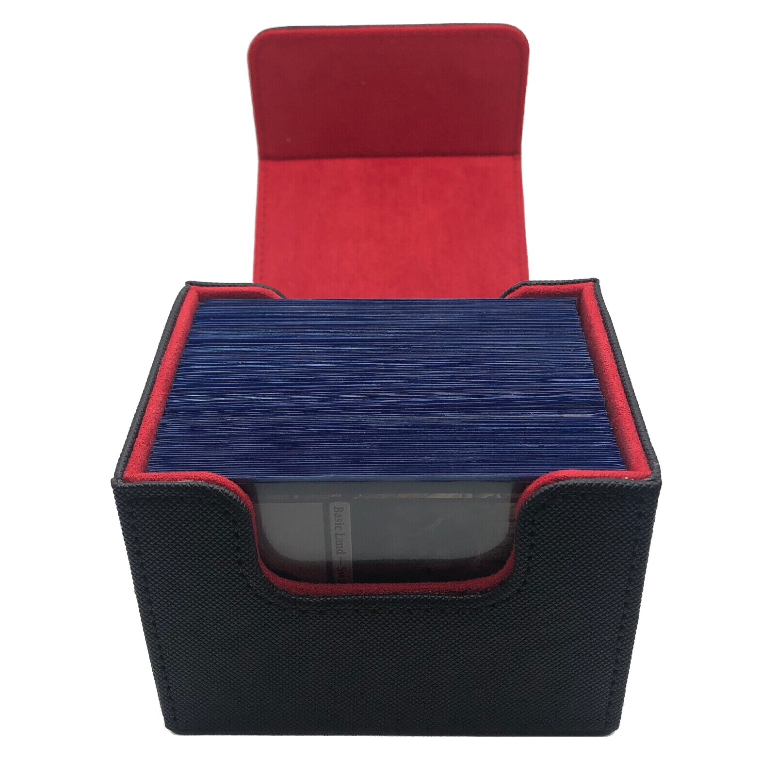 Premium TCG Single Deck Box 100 Cards Case Small Protector Durable Magnetic Flip
