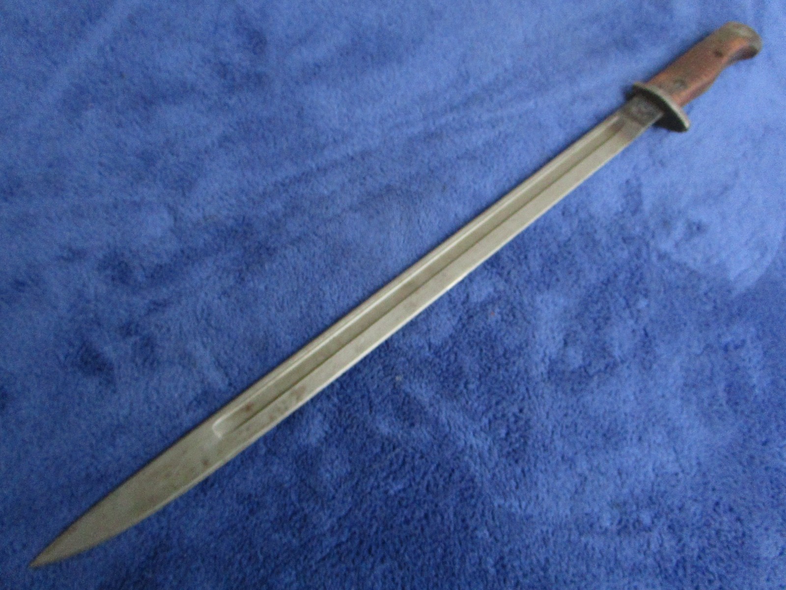 RARE ORIGINAL US M1913 REMINGTON BAYONET AND SCABBARD MAUSER RIFLE CONVERSION