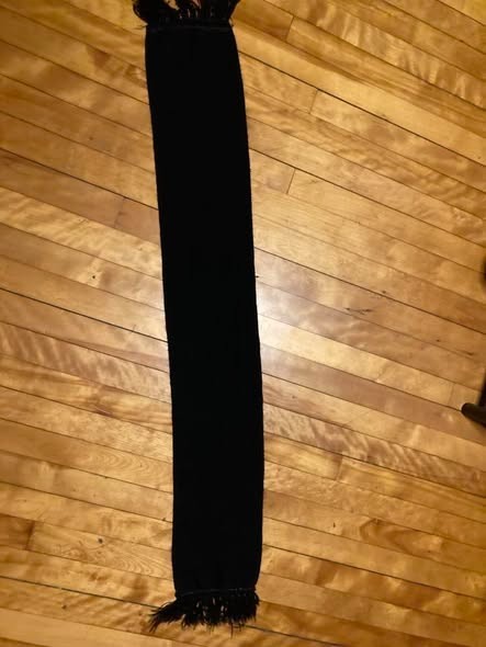 Rare 1986 Black Celebration tour vintage Depeche Mode Fringe Scarf