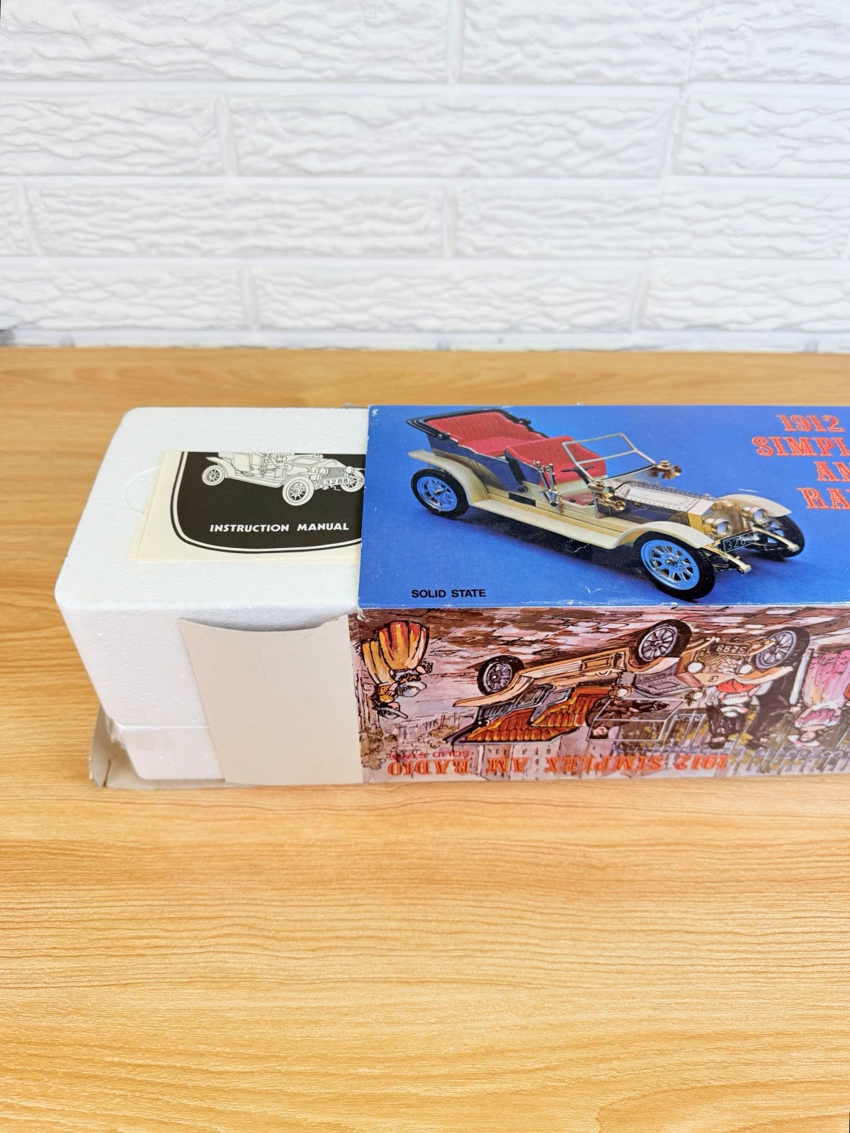 Vintage 1912 Simplex Car AM Transistor Radio Hong Kong NOS w Box