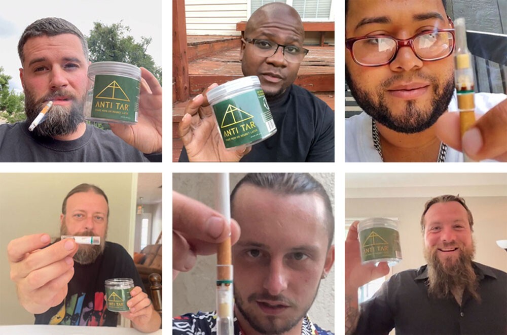 ANTI TAR TripleGuard Cigarette Filters Tar Trap Block Smoking Tips Holder