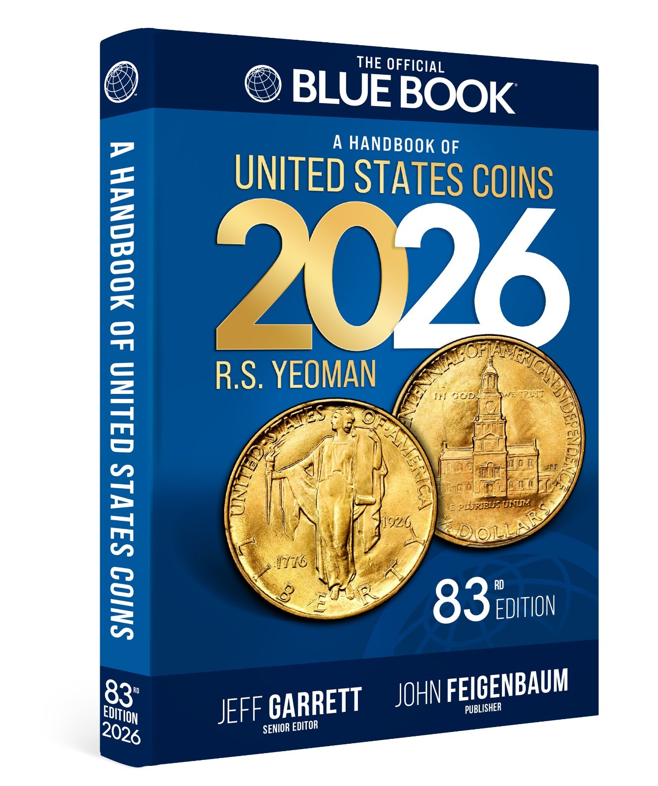NEW!! 2026 Bluebook Wholesale US Coins Pricing Guide - SOFTCOVER