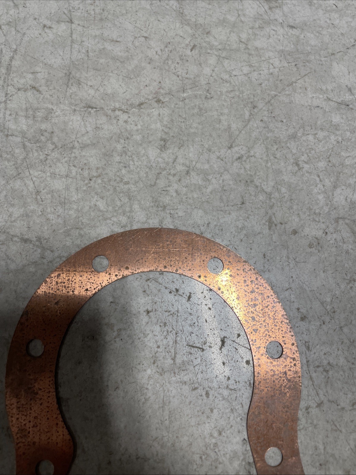 JR RACE CAR TNP-5202, TITAN 3.5” COPPER HEAD GASKET .032 THICKNESS, JR DRAGSTER