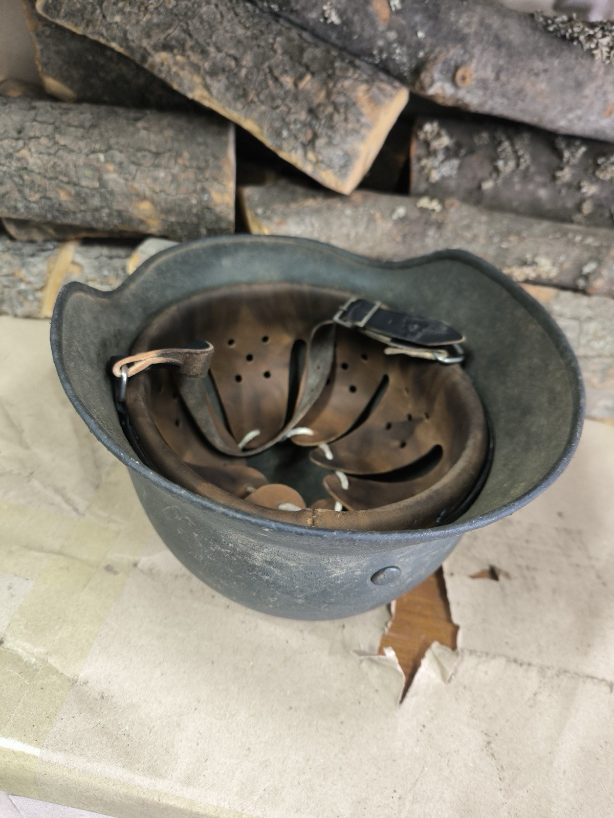 Helmet german original nice helmet M40 size 64 original WW2 WWII