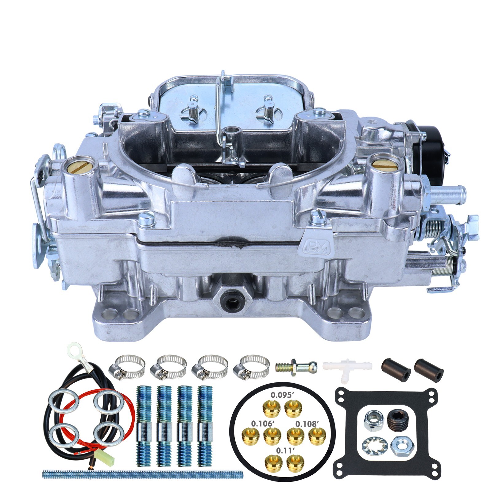 Edelbrock 1411 Performer 750 CFM 4 Barrel Carburetor, Electric Choke