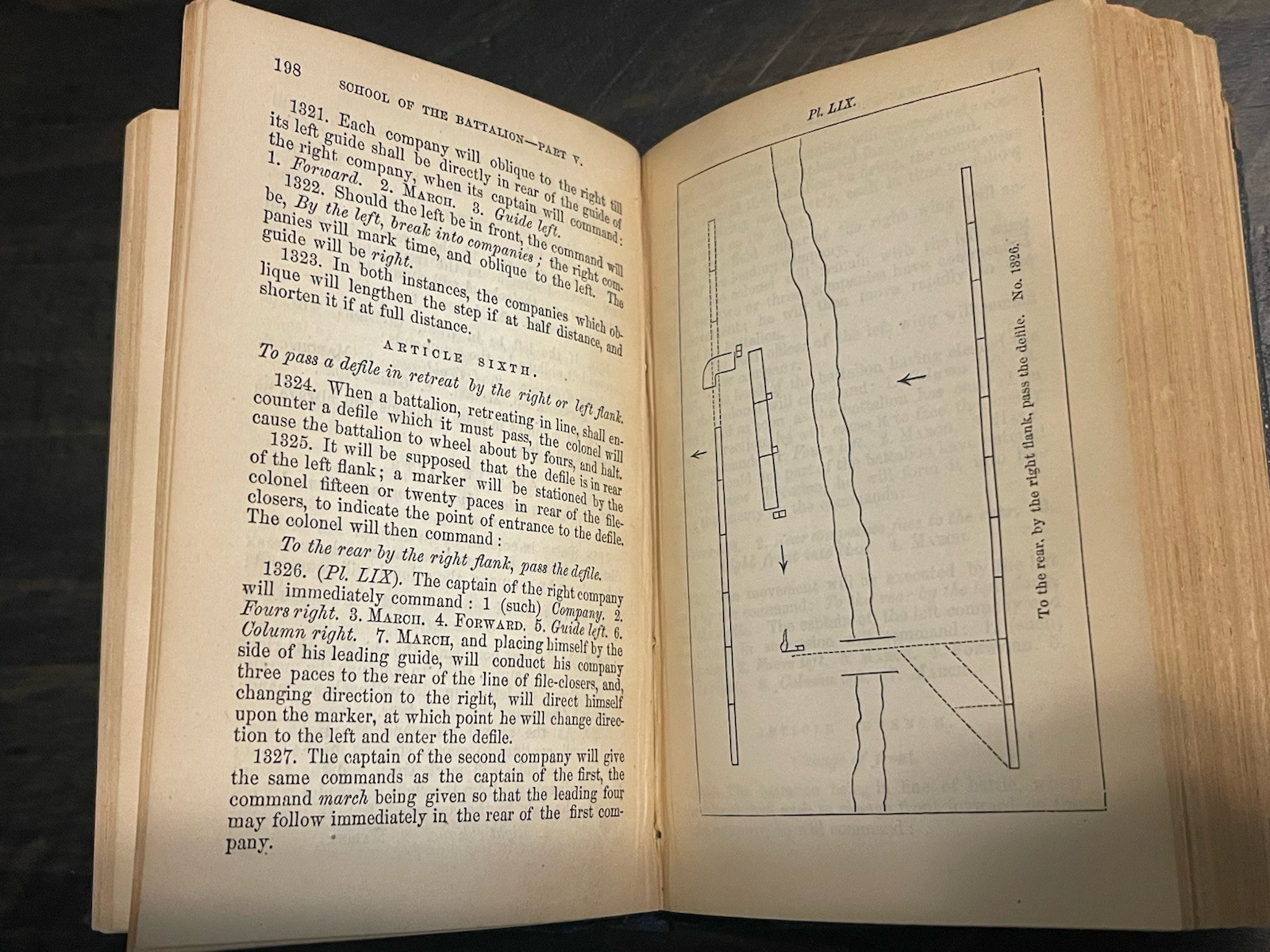 1867 Upton’s Infantry Tactics - Belonging to Congressman Stephen Wright Kellogg
