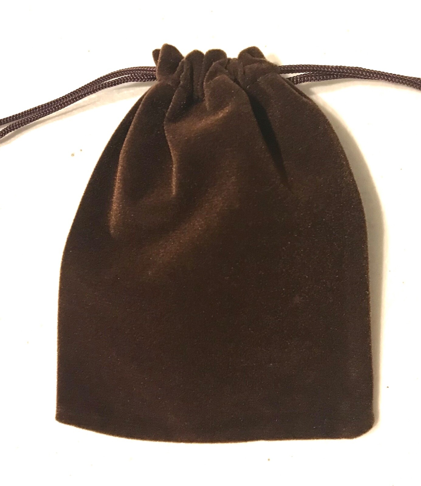 10 PACK VELVET BAGS 4" x 3.5" party wedding gift jewelry drawstring soft pouch