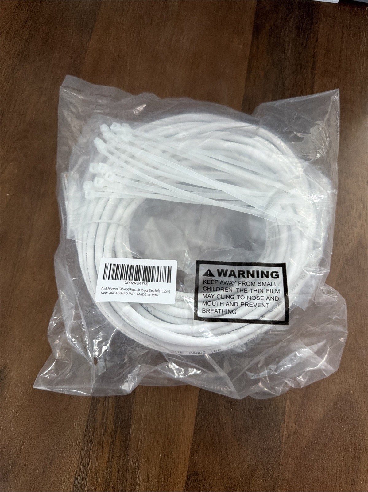 Cat6  Indoor Ethernet Cable Network Wire Internet Patch 50ft