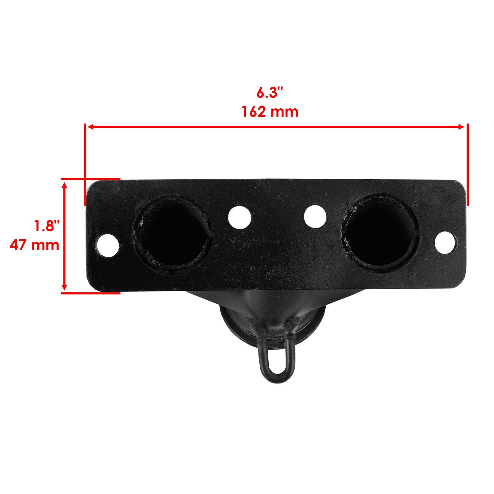 Exhaust Muffler Header Pipe kit w/ Hardware For Polaris Sportsman 800 EFI 2007