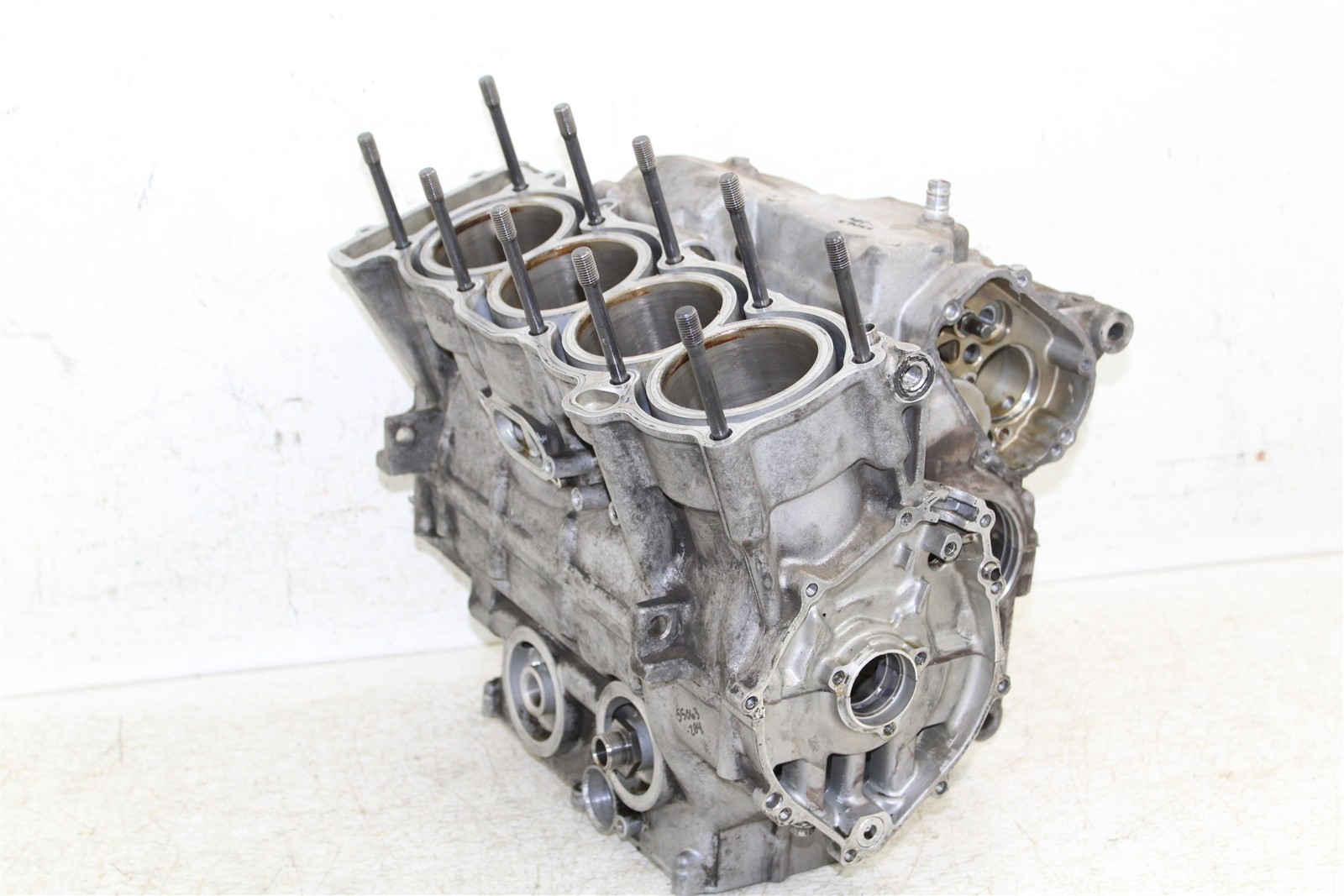 2002 Yamaha R1 Engine Cases Crankcase Motor Cylinders Block 55063