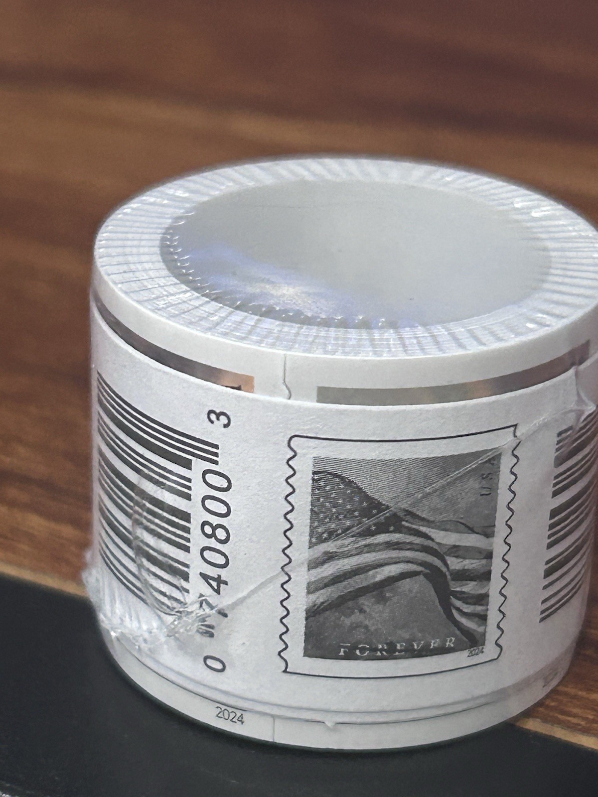 1 Roll of 100 First-Class 2024 Self-Adhesive Stamps – Brand New”