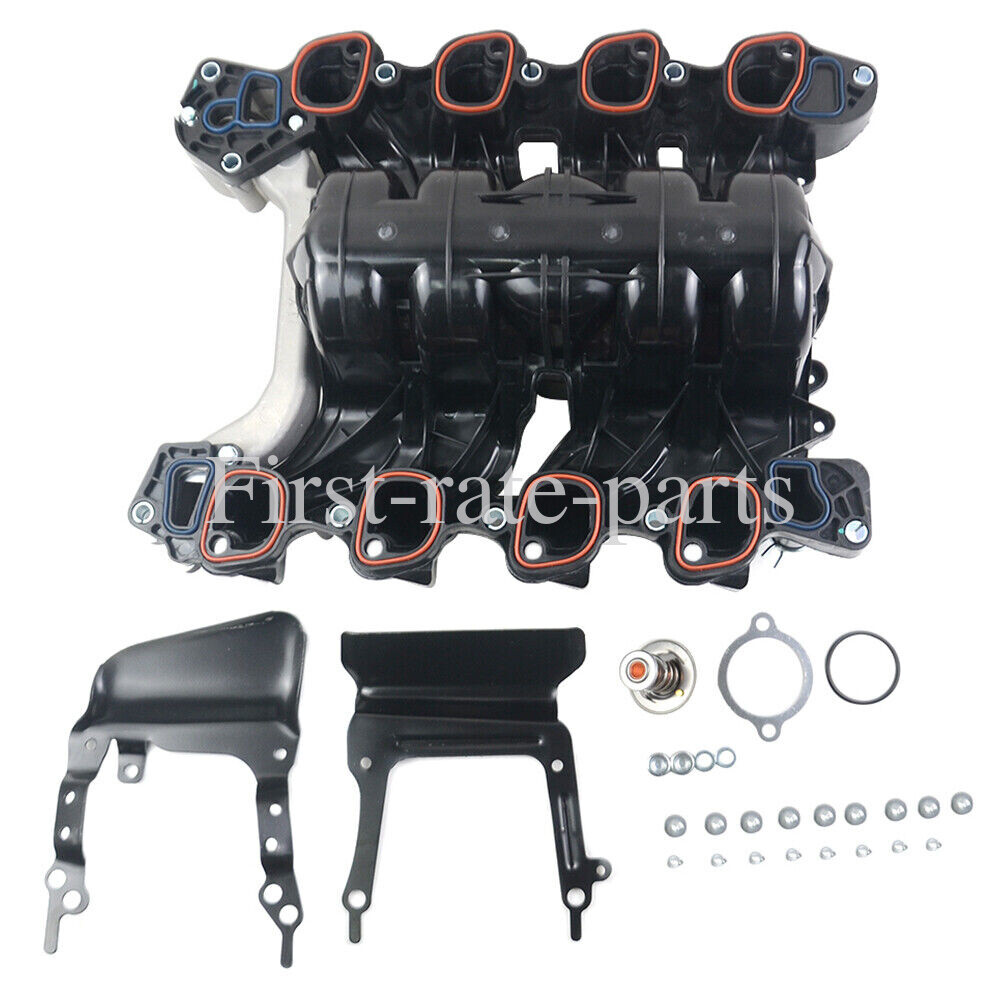 New IntakeManifold For Ford Lincoln Mercury 4.6L V8 w/ Gasket Thermostat O-Rings