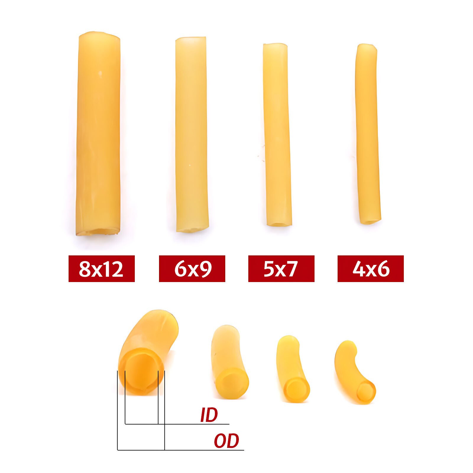 Highly Elastic Natural Latex Rubber Tube for Catapults, Surgical, Catapulting