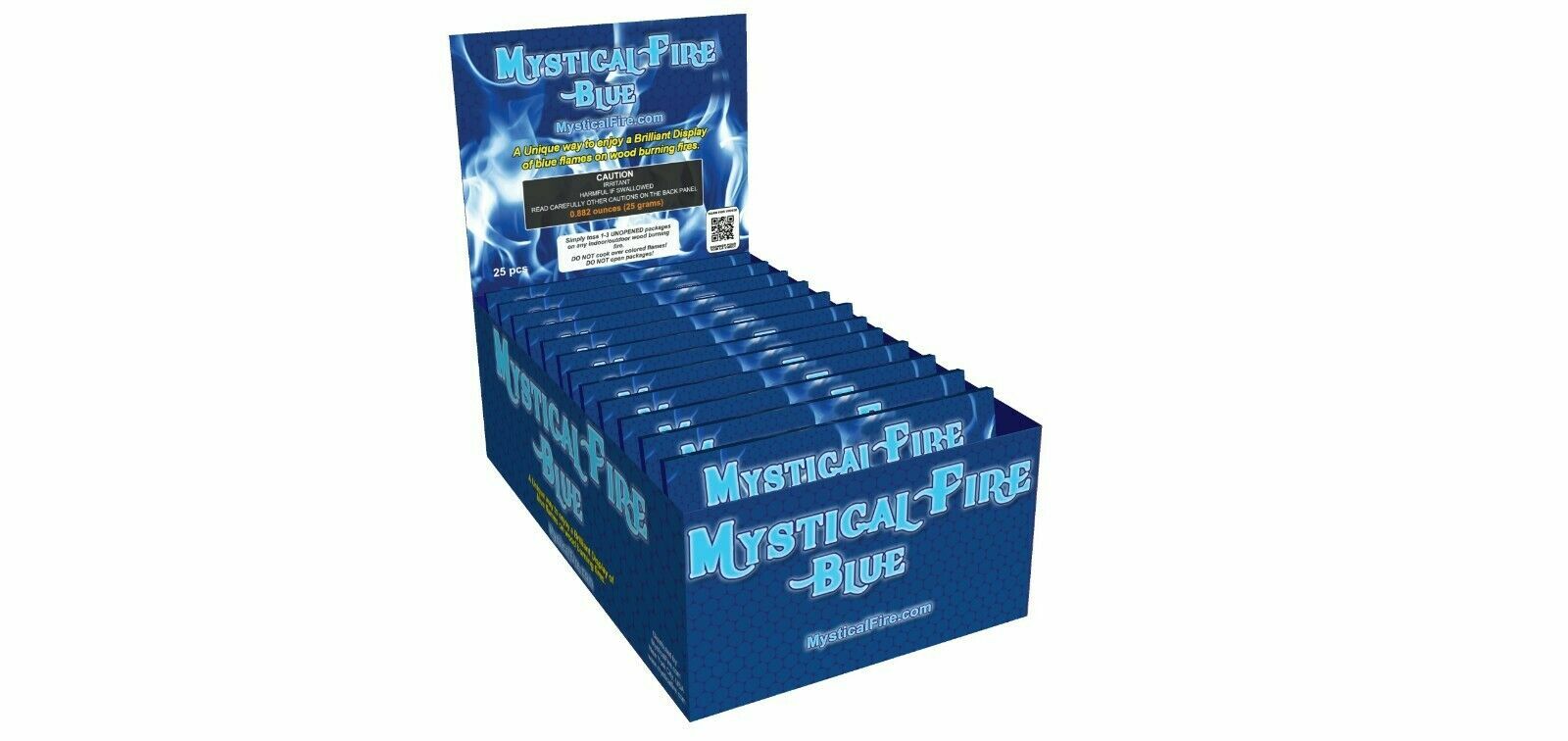 Mystical Fire Blue Campfire Fireplace Colorant Packets (50 Pack)