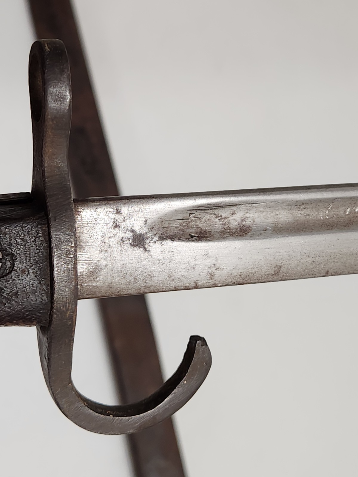 WWII Japanese Bayonet with Scabbard Unmarked