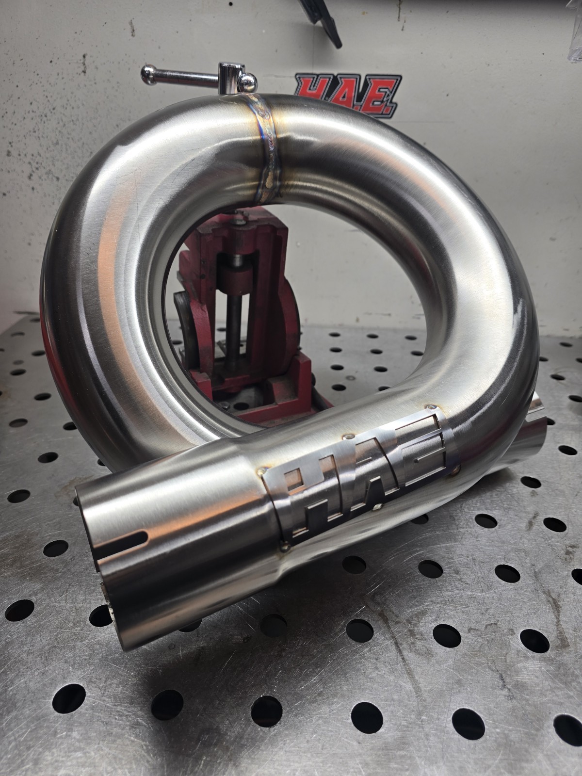 HAE 3" equal length Stainless exhaust loop