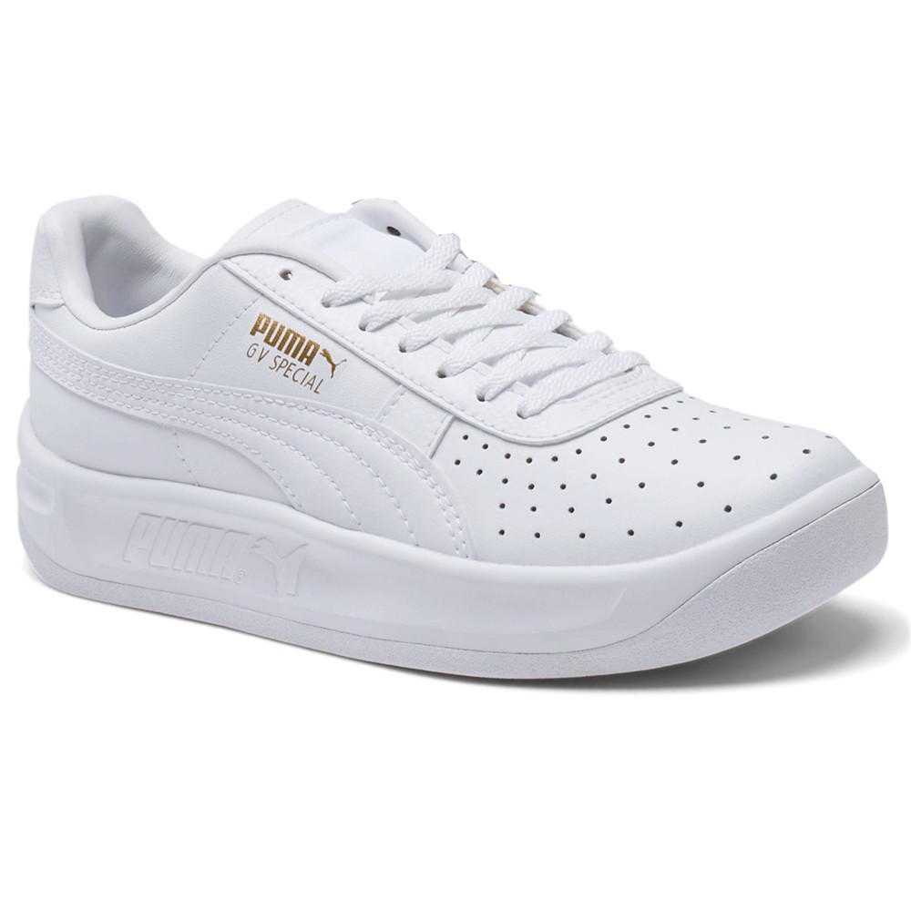 PUMA Gv Special Lace Up Youth Boys White Sneakers Casual Shoes 344765-75